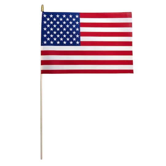Valley Forge&#xAE; United States Stick Flag, 12&#x22; x 18&#x22;